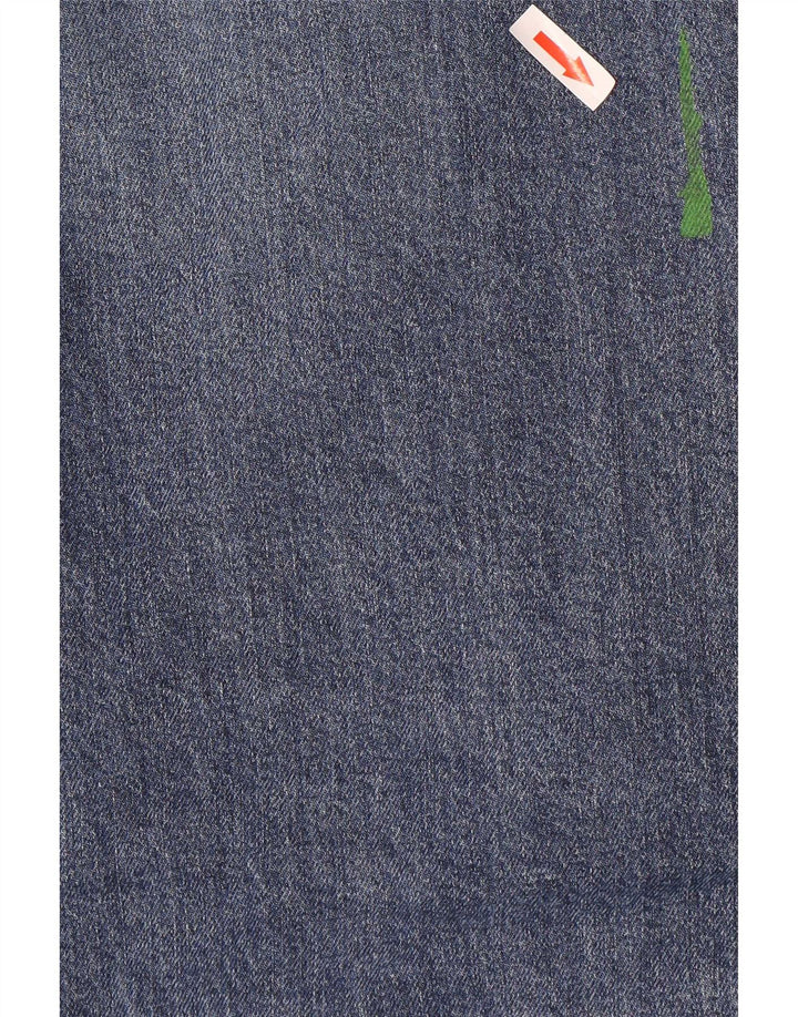 Levi's Masculino 502 Tapered Jeans W34 L36 Azul Algodão