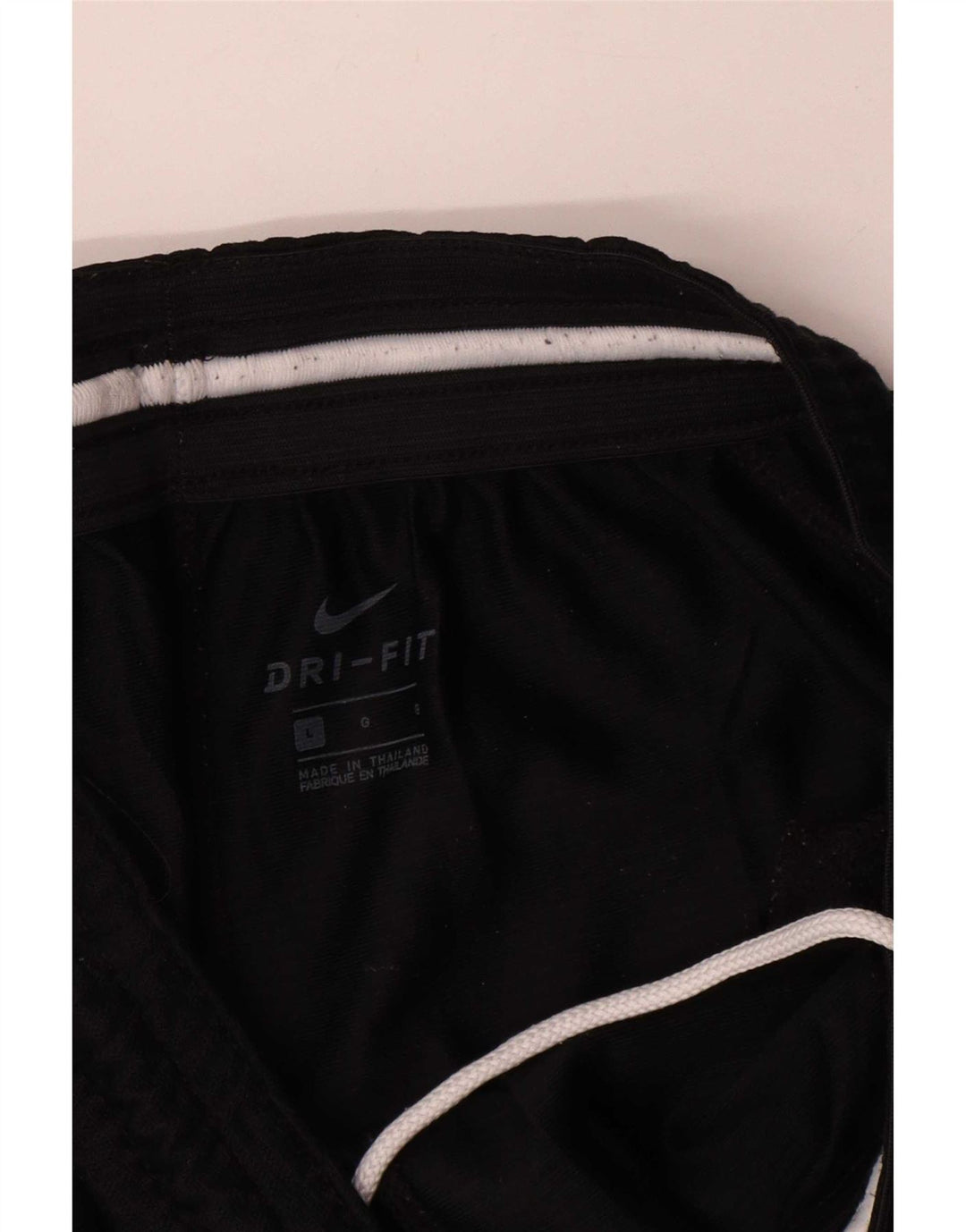 Nike Mens Dri Fit Graphic Sport Shorts Grande Poliéster Preto
