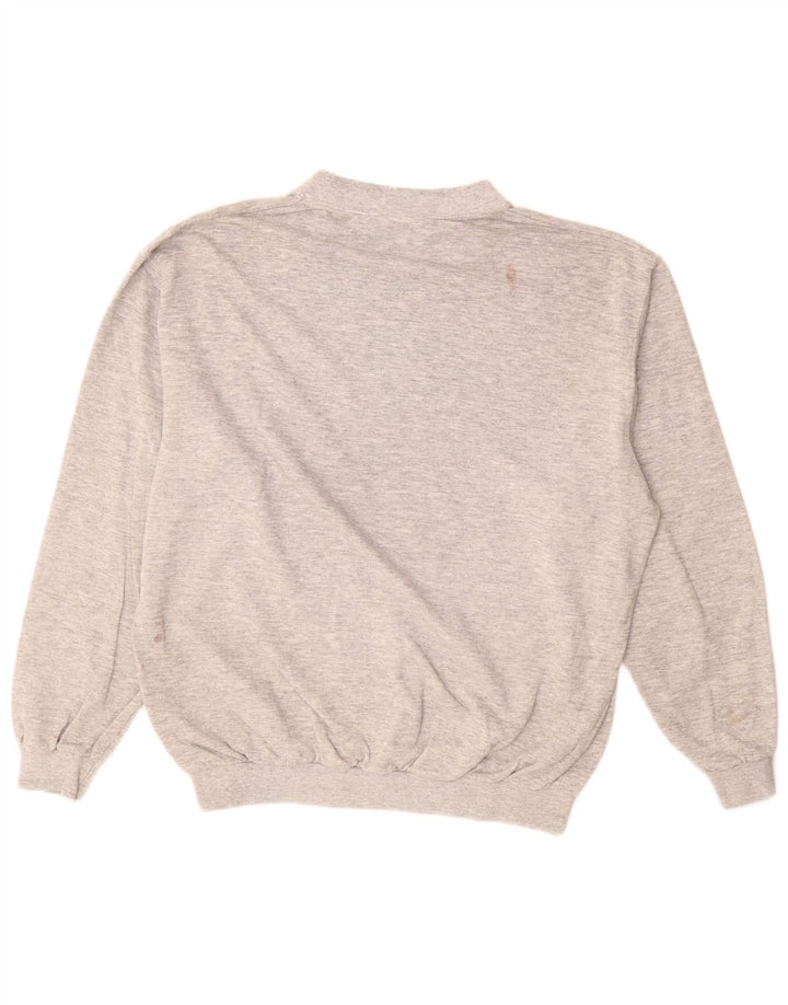 Wrangler moletom masculino jumper grande algodão listrado cinza
