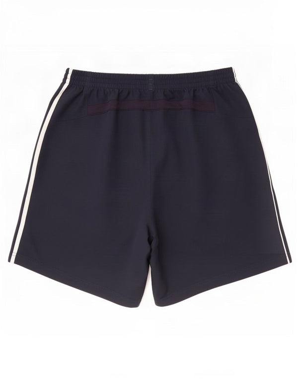 Shorts esportivos masculinos Adidas XL azul marinho poliéster