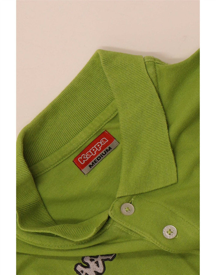 Camisa polo masculina Kappa verde médio