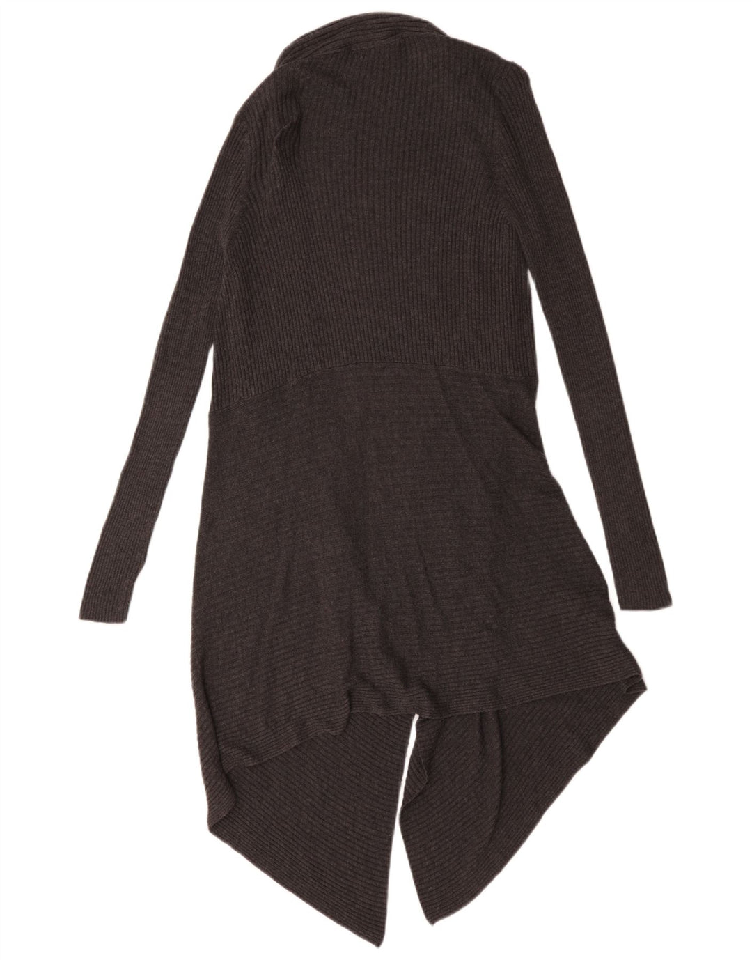 Suéter Marks & Spencer feminino Longline Open Cardigan UK 18 XL cinza