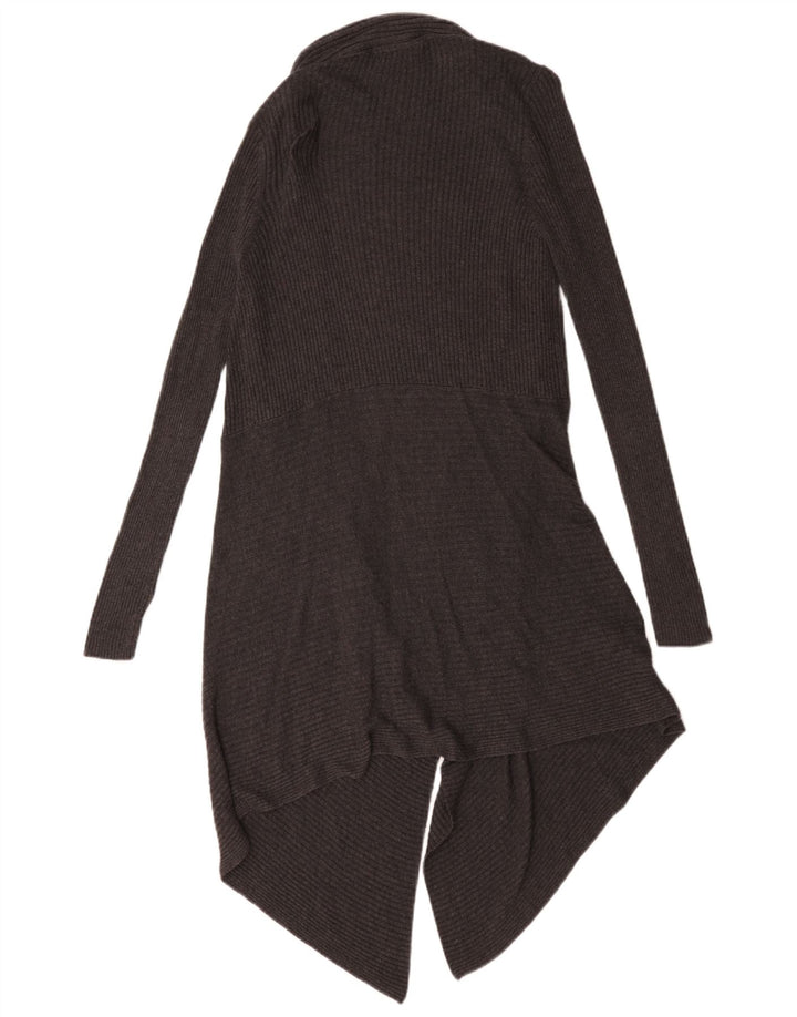 Suéter Marks & Spencer feminino Longline Open Cardigan UK 18 XL cinza