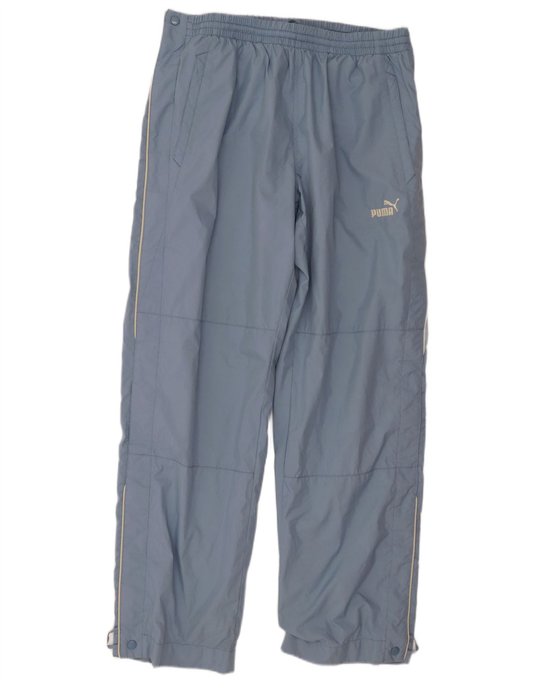 Calça de treino masculina PUMA grande poliéster azul