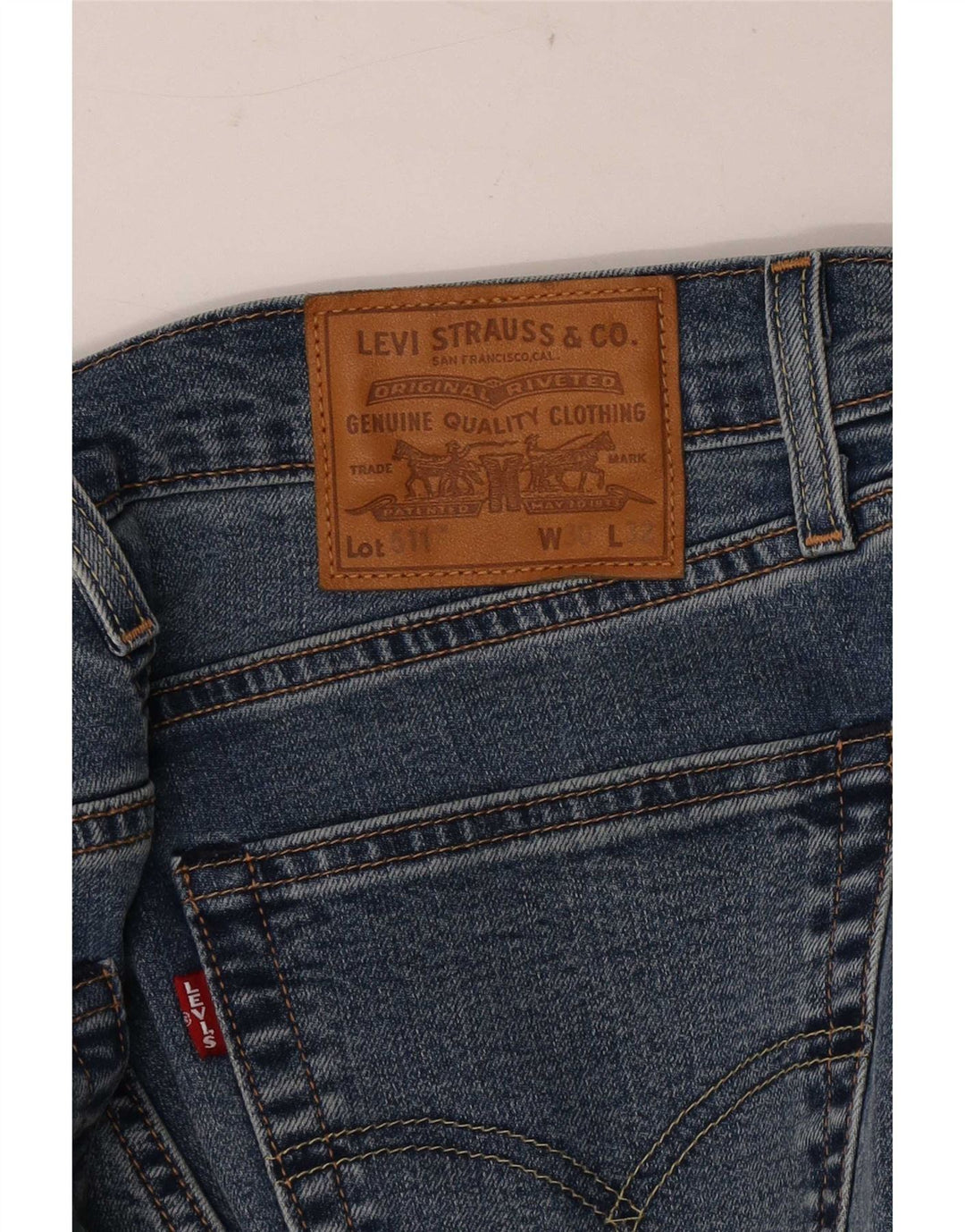 Calça Jeans Levis 511 Slim Masculina W30 L27 Azul