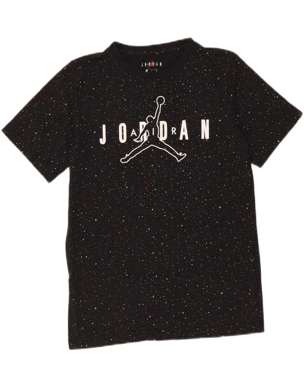 Camiseta Jordan Boys Graphic Top 13-14 Anos XL Preto Manchado