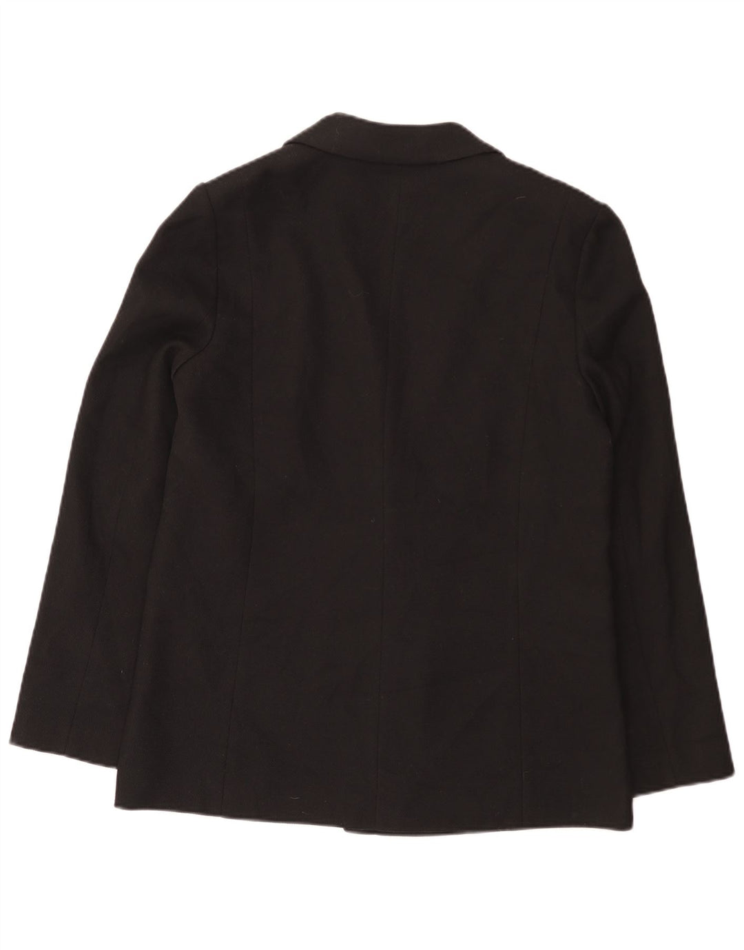 Jaqueta blazer feminina Oasis com 1 botão Reino Unido 16 grande poliéster preto