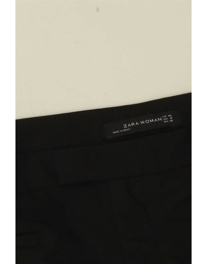Calça feminina casual slim Zara EU 40 médio W30 L28 preta