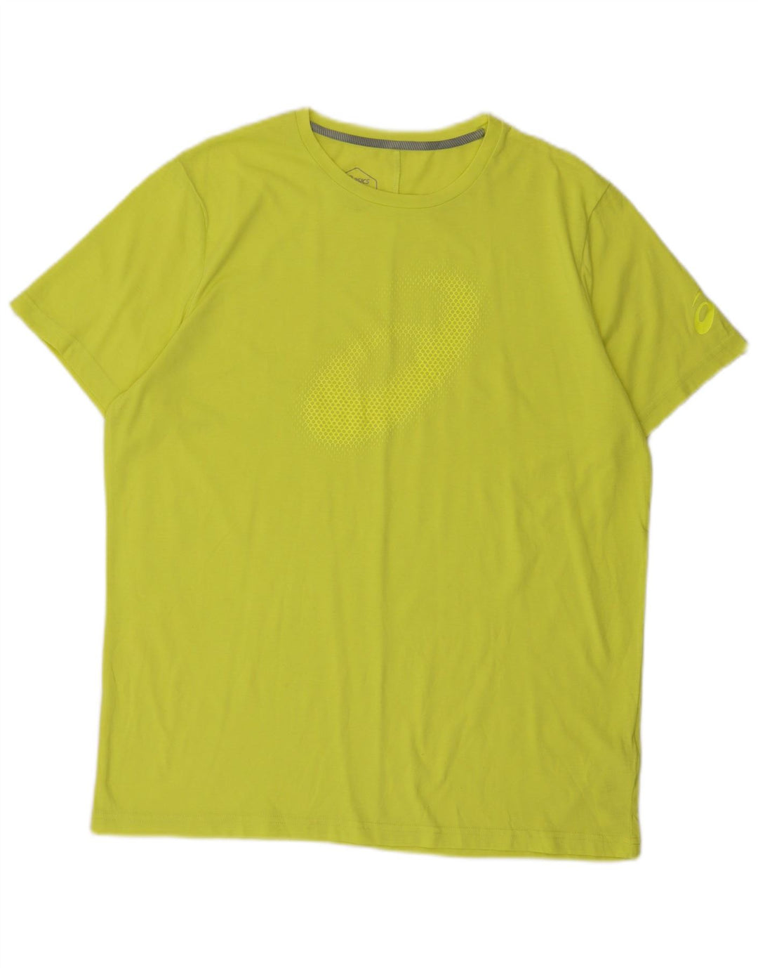 Camiseta Asics Masculina Graphic Top XL Verde Poliéster