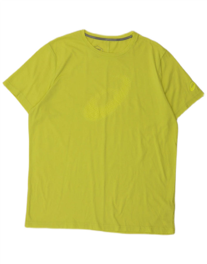 Camiseta Asics Masculina Graphic Top XL Verde Poliéster