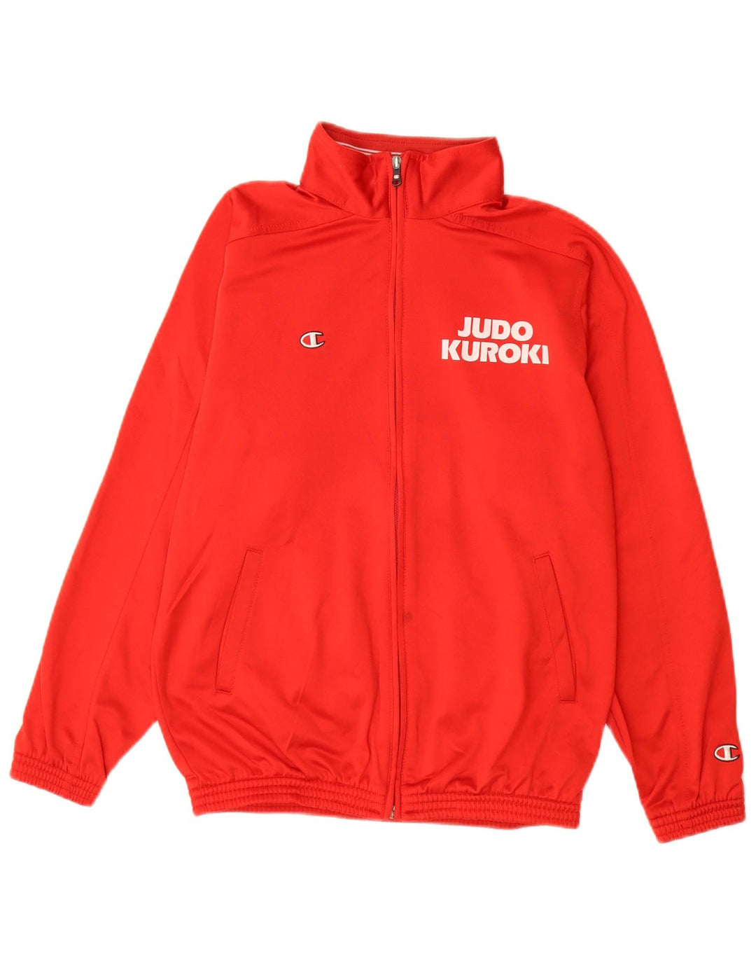 CHAMPION Boys Judo Kuroki Jaqueta de treino gráfico 13-14 anos XL Vermelho