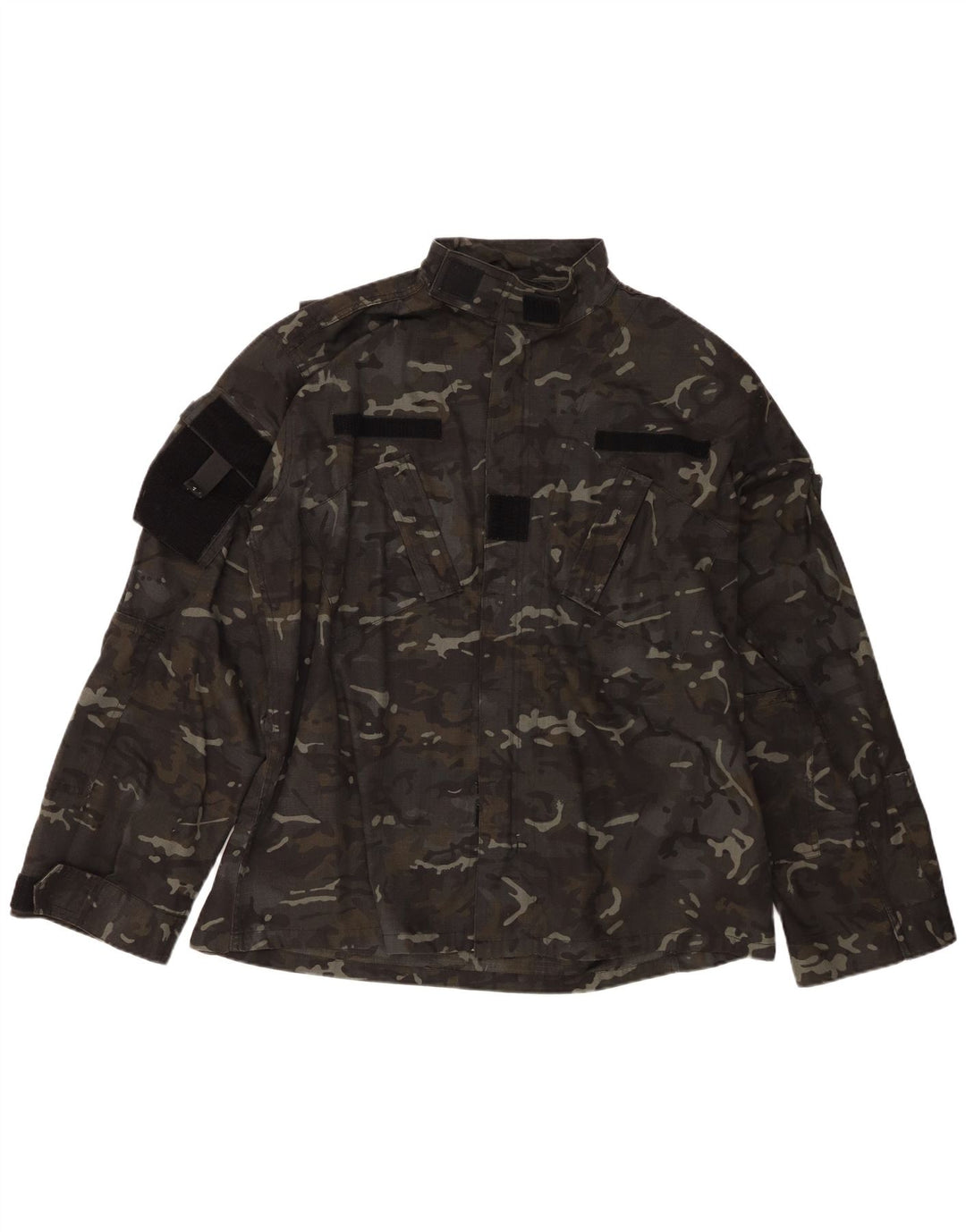 Camisa militar masculina Kombat 2XL poliéster camuflado cinza