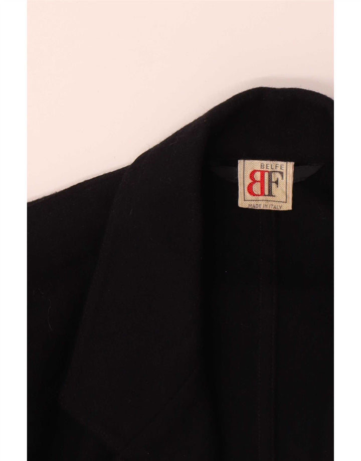 Belfe & Jaqueta blazer feminina oversized manga 3/4 IT 42 azul marinho médio