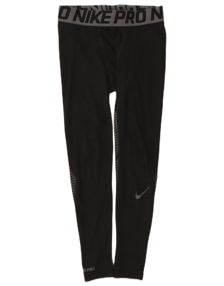 Leggings Nike masculino gráfico médio preto colorblock poliéster