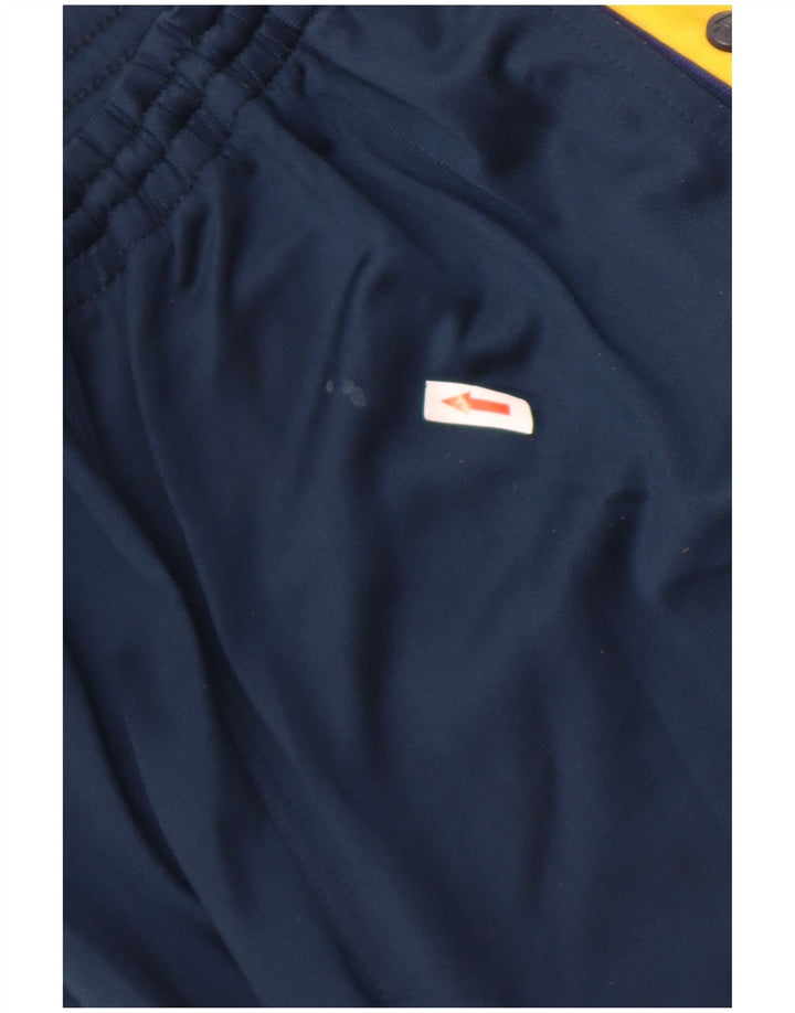 Calça de treino masculina Lotto Joggers médio azul marinho colorblock