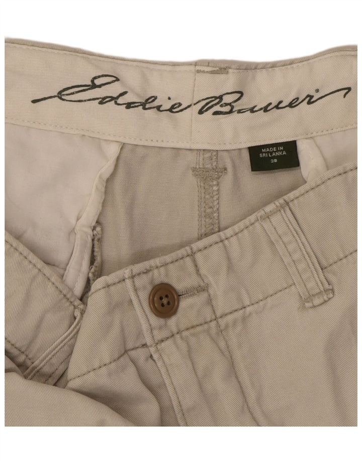 EDDIE BAUER Mens Cargo Shorts W38 XL Beige Cotton Vintage Eddie Bauer and Second-Hand Eddie Bauer from Messina Hembry 