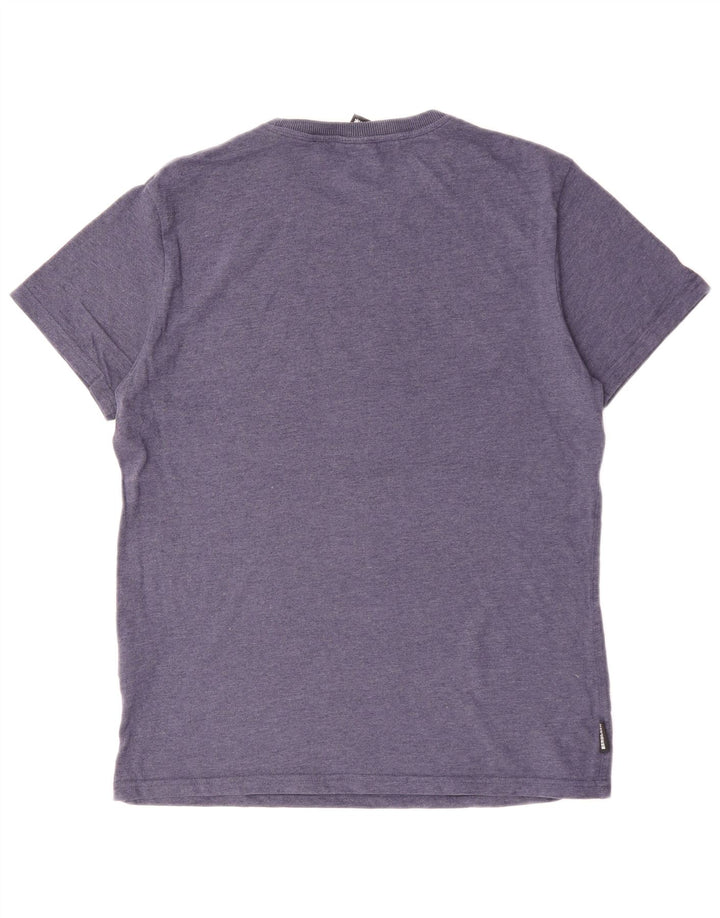 Camiseta gráfica masculina SUPERDRY Top XL algodão azul