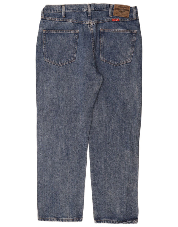 Wrangler Masculino Regular Fit Jeans Reta W36 L29 Azul