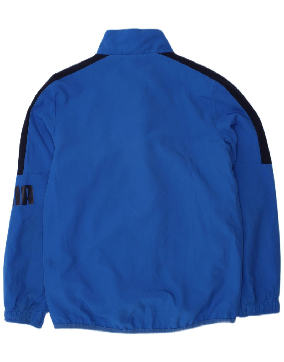 Jaqueta PUMA Boys Graphic Tracksuit Top 7-8 Anos Azul Colorblock