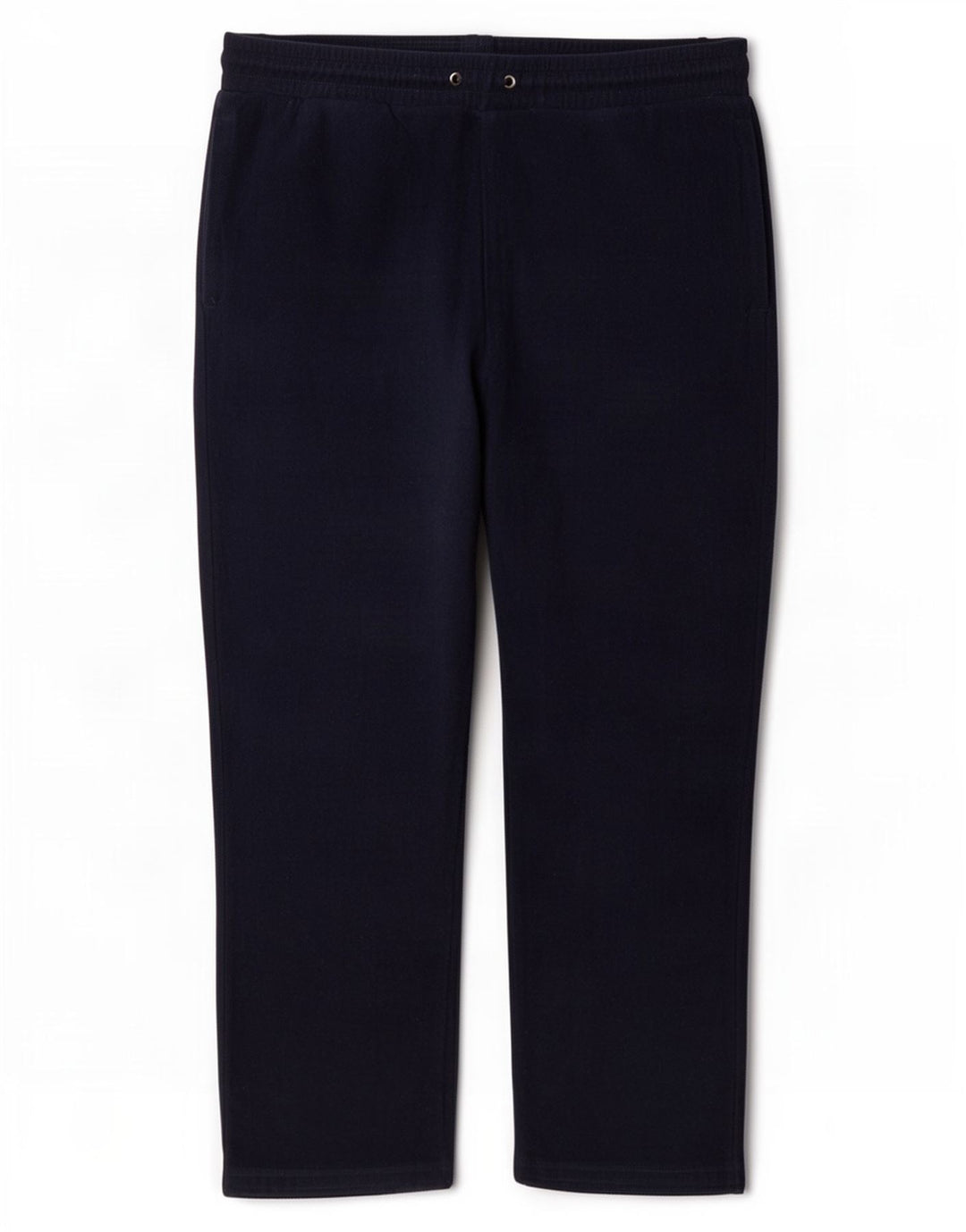 Calça esportiva masculina de lã Marks & Spencer grande poliéster azul marinho