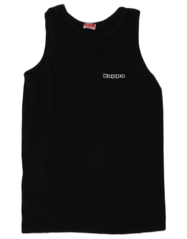 Colete feminino Kappa UK 10 pequeno preto