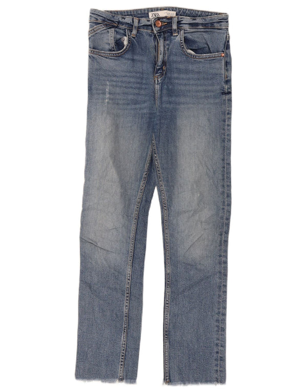 Calça jeans feminina Zara EU 36 XS W26 L26 azul