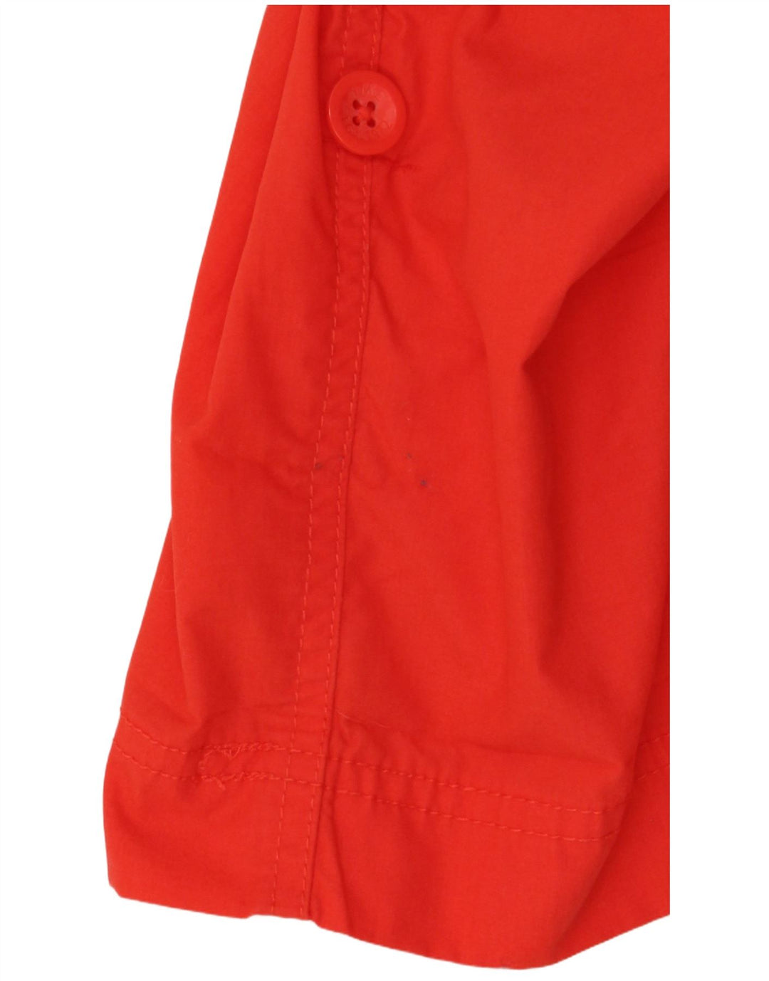 Bermuda feminina Nike UK 10 pequena W30 poliéster vermelho