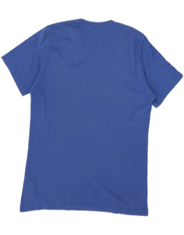 Camiseta Nike Feminina Standard Fit Top Médio Algodão Azul