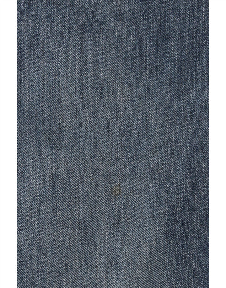 Jeans retos femininos TRUSSARDI W29 L29 algodão azul