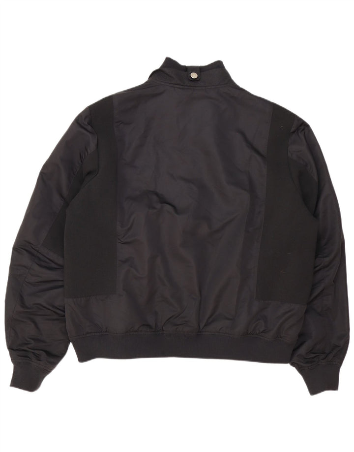 Jaqueta bomber masculina Trussardi Jeans IT 58 4XL poliéster preto