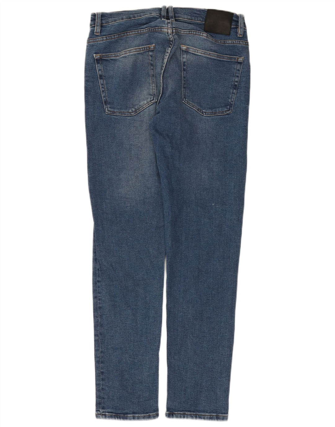 Zara Mens Slim Jeans EU 42 Grande W32 L31 Azul Algodão