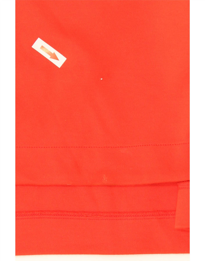 Adidas feminino oversized gráfico moletom jumper reino unido 10 pequeno vermelho
