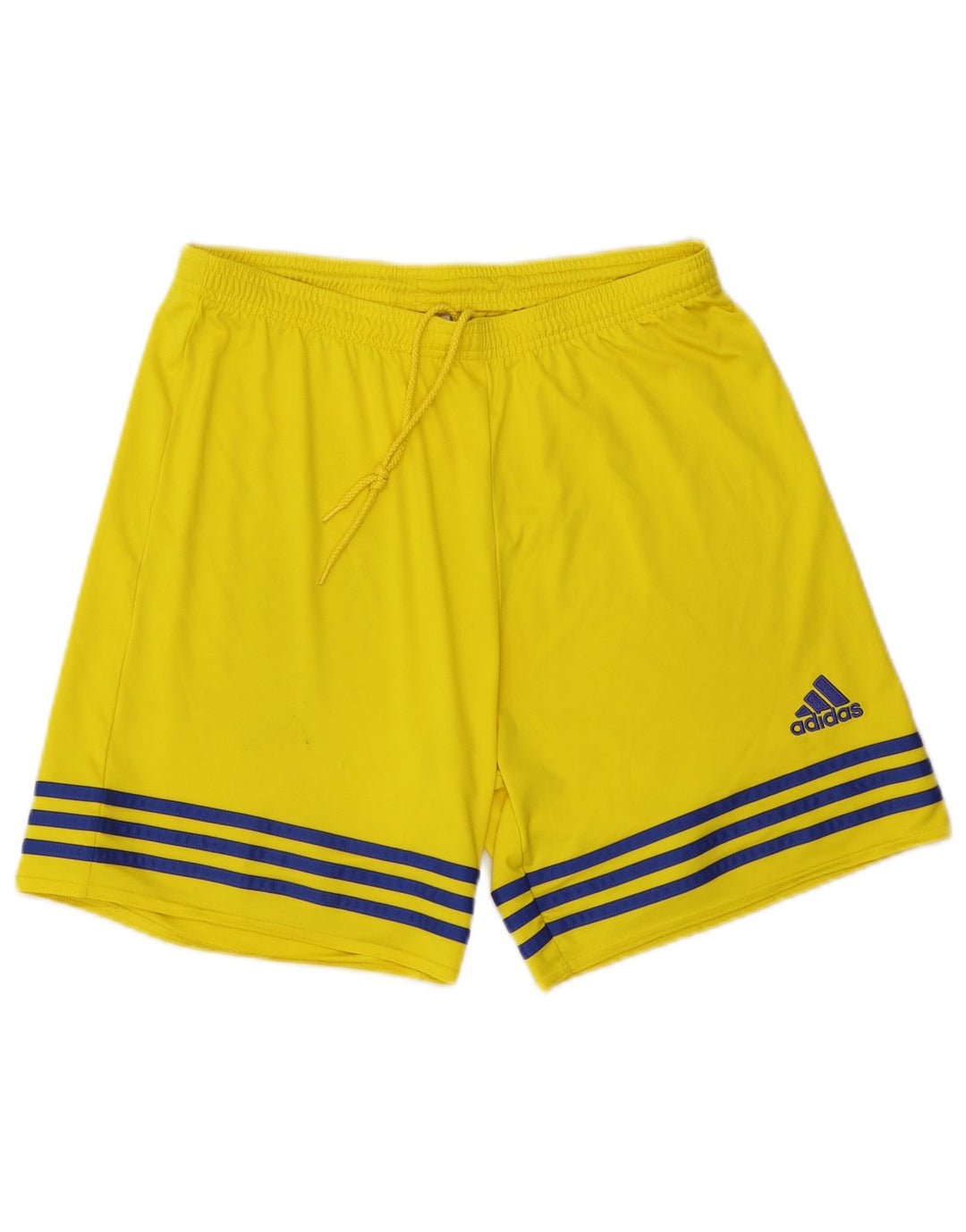 Adidas Mens Climalite Sport Shorts Grande Poliéster Amarelo