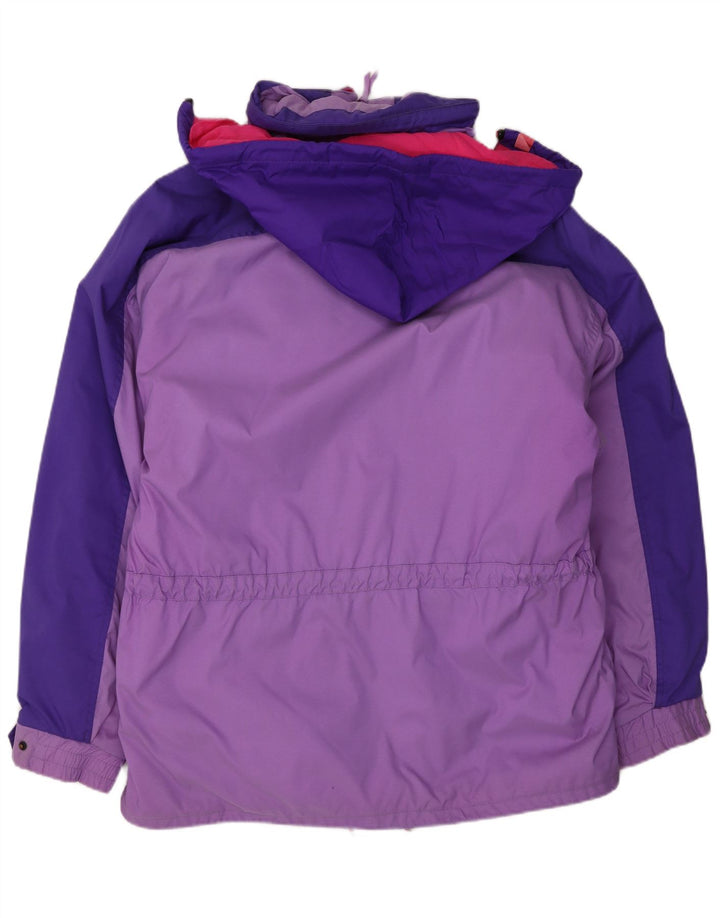Jaqueta masculina de esqui com capuz Bailo IT 52 XL roxo Colourblock poliamida