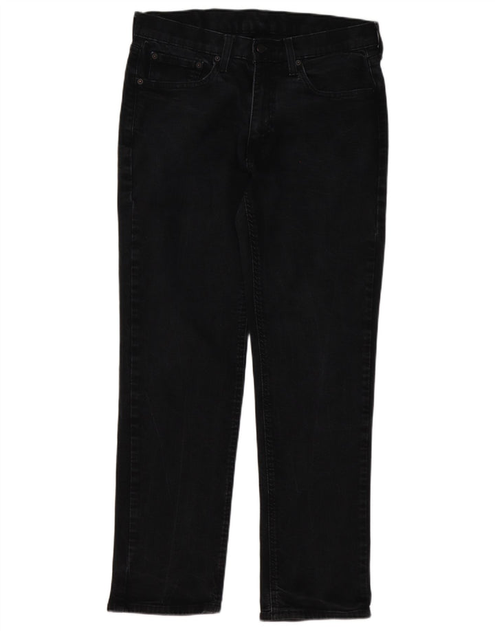 Levi's Masculino 541 Tapered Jeans W34 L32 Algodão Preto