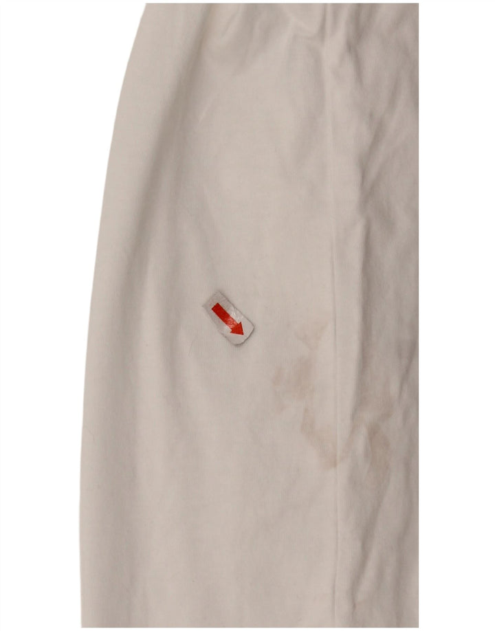 Camiseta gráfica masculina MICHAEL KORS Top XL algodão branco