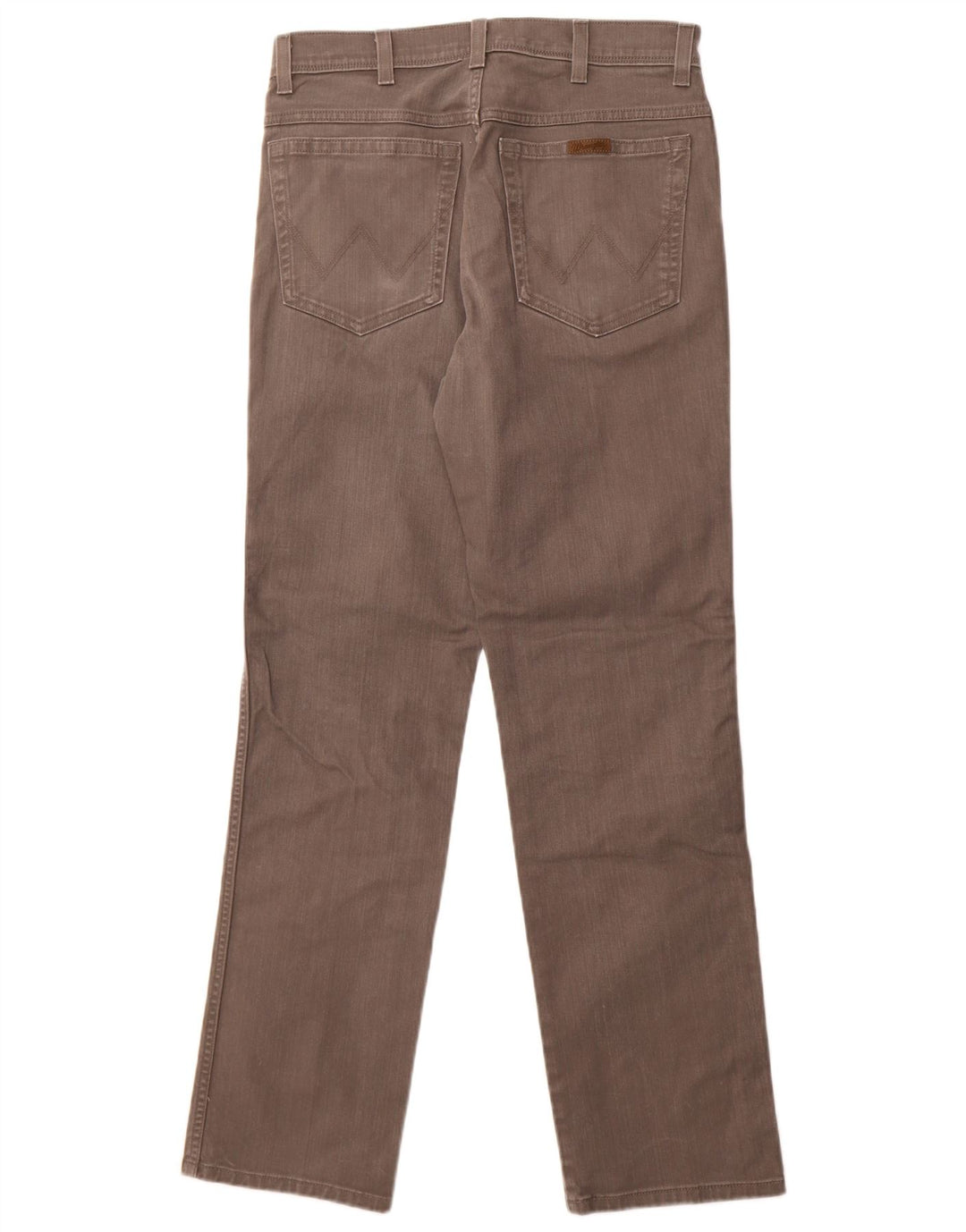 Calça jeans reta masculina WRANGLER regular fit W32 L32 algodão cinza