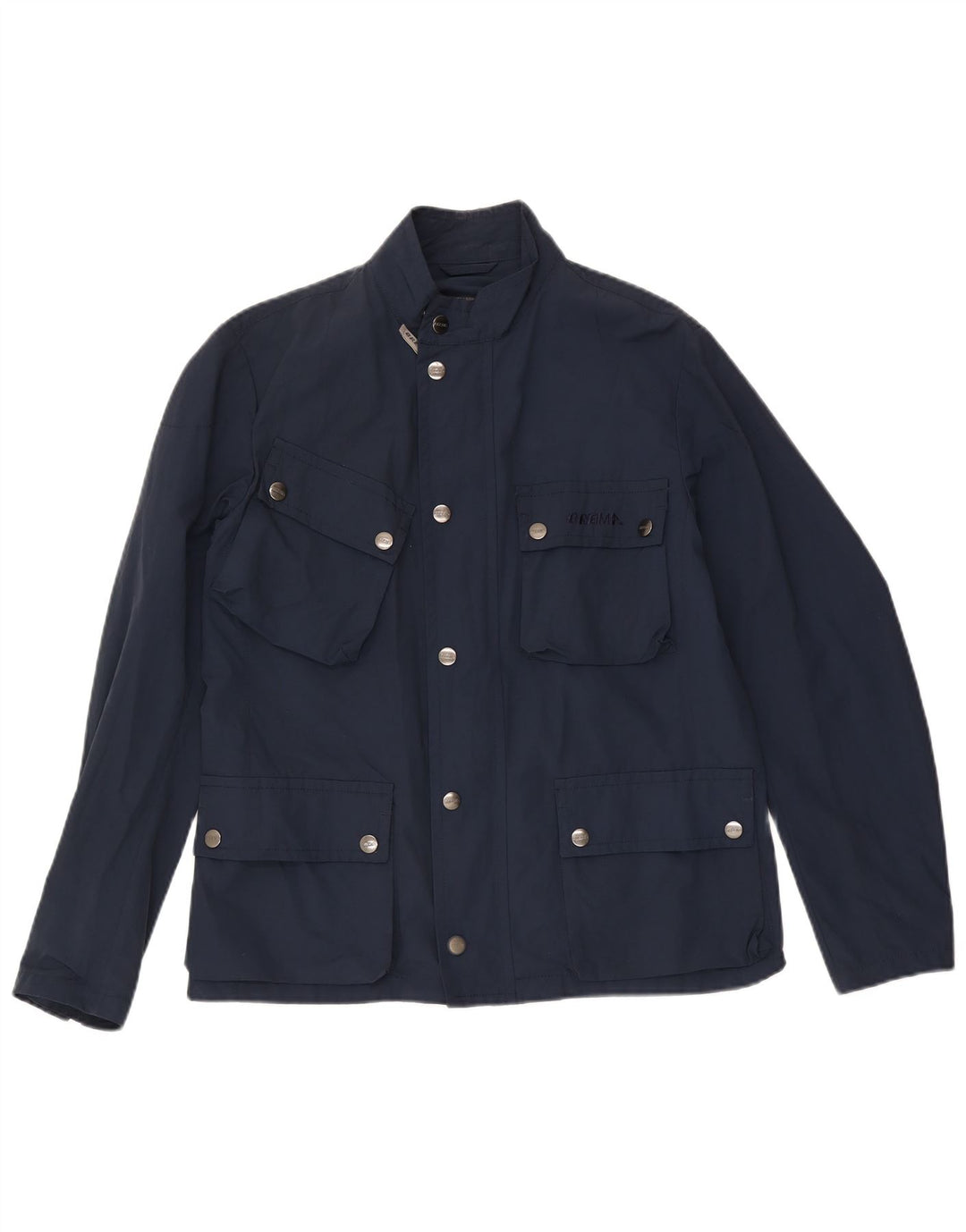 Jaqueta utilitária masculina Brema IT 50 grande algodão azul marinho