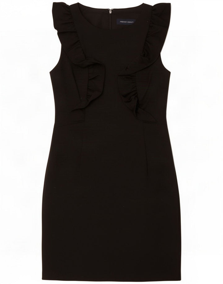 Vestido bainha feminino com conexão francesa Reino Unido 8 pequeno preto
