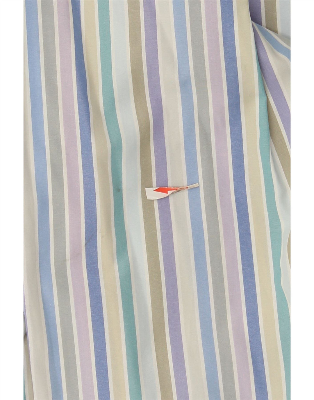 Gant Mens Dress Fit Camisa Média Listrada Multicolorida Algodão
