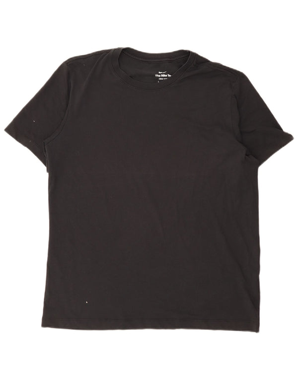Camiseta Nike Masculina Dri Fit Top Grande Algodão Preto