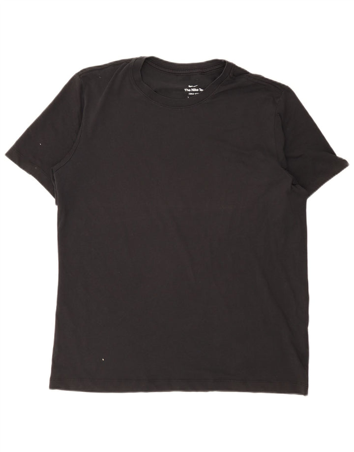 Camiseta Nike Masculina Dri Fit Top Grande Algodão Preto