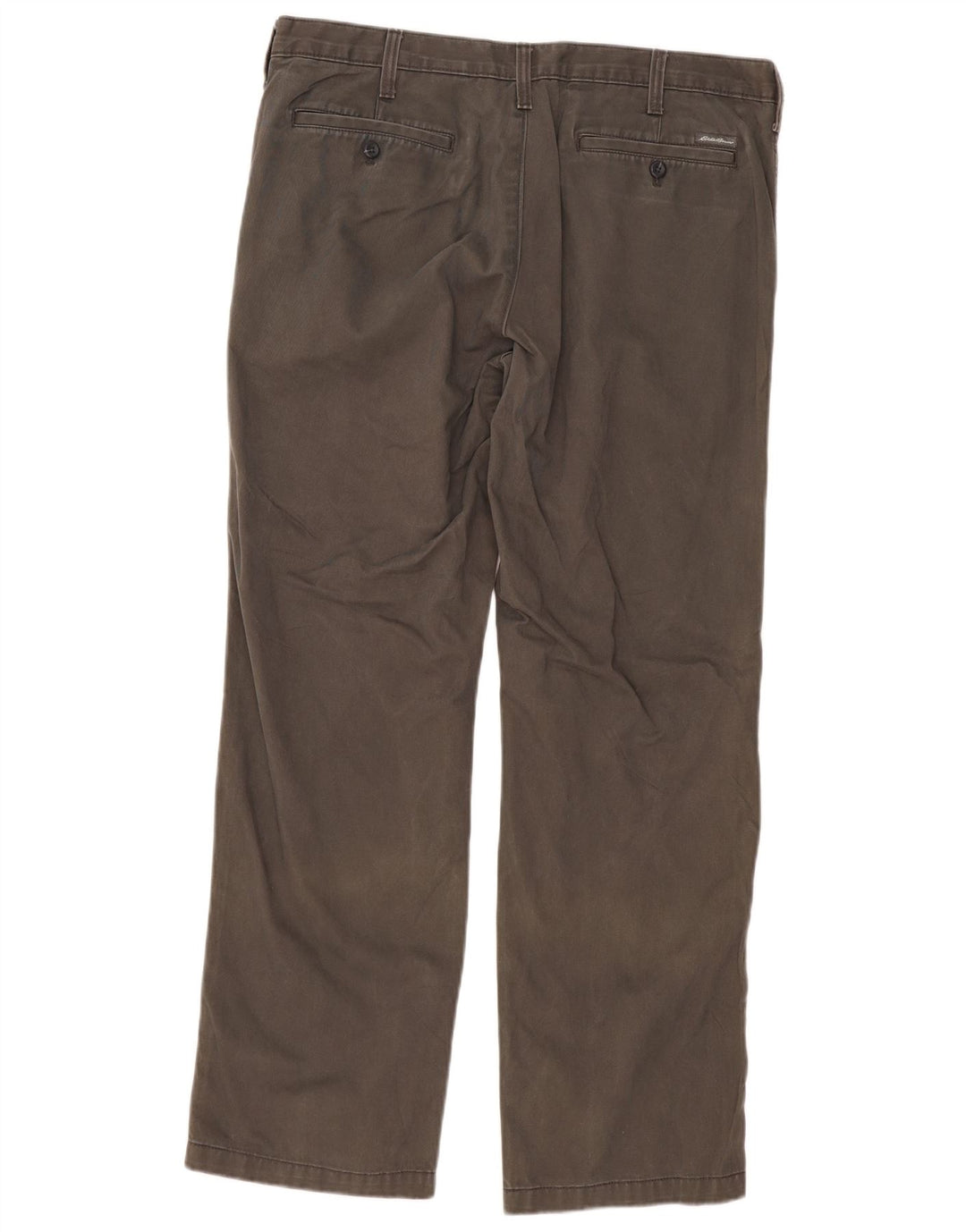 Calça Chino Masculina Eddie Bauer Legend Straight W36 L32 Cinza