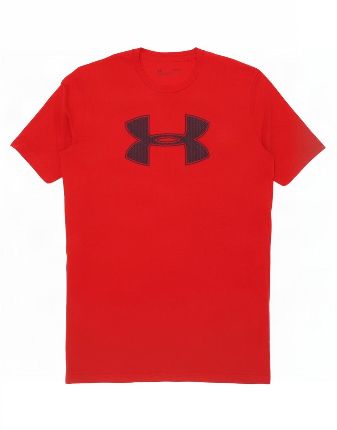 Camiseta gráfica masculina Under Armour Top médio vermelho