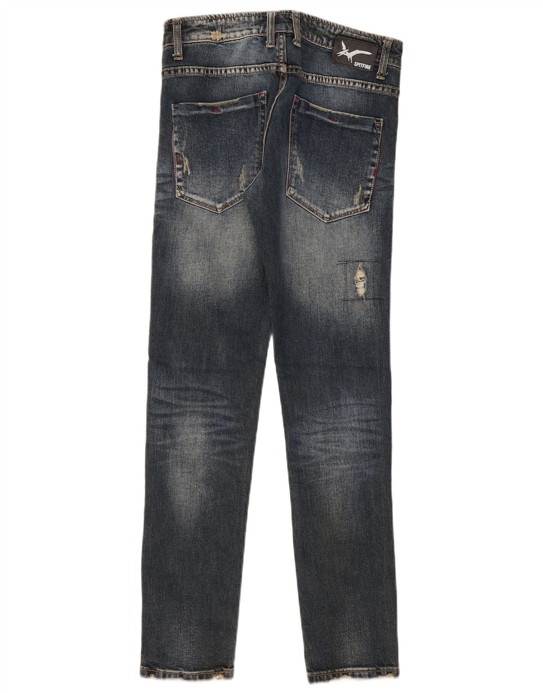 Calça jeans slim masculina SPITFIRE W30 L31 algodão azul marinho