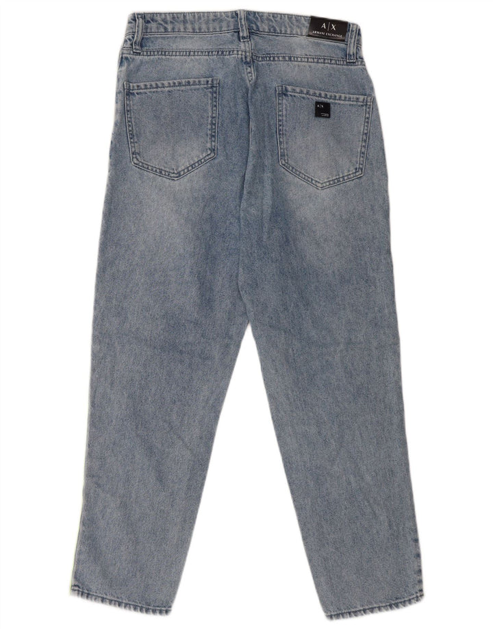 Calça Jeans Feminina Armani Exchange Boyfriend W27 L25 Azul