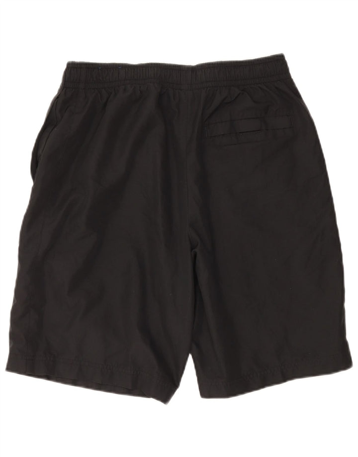 Shorts de natação masculino Nike grande poliéster preto