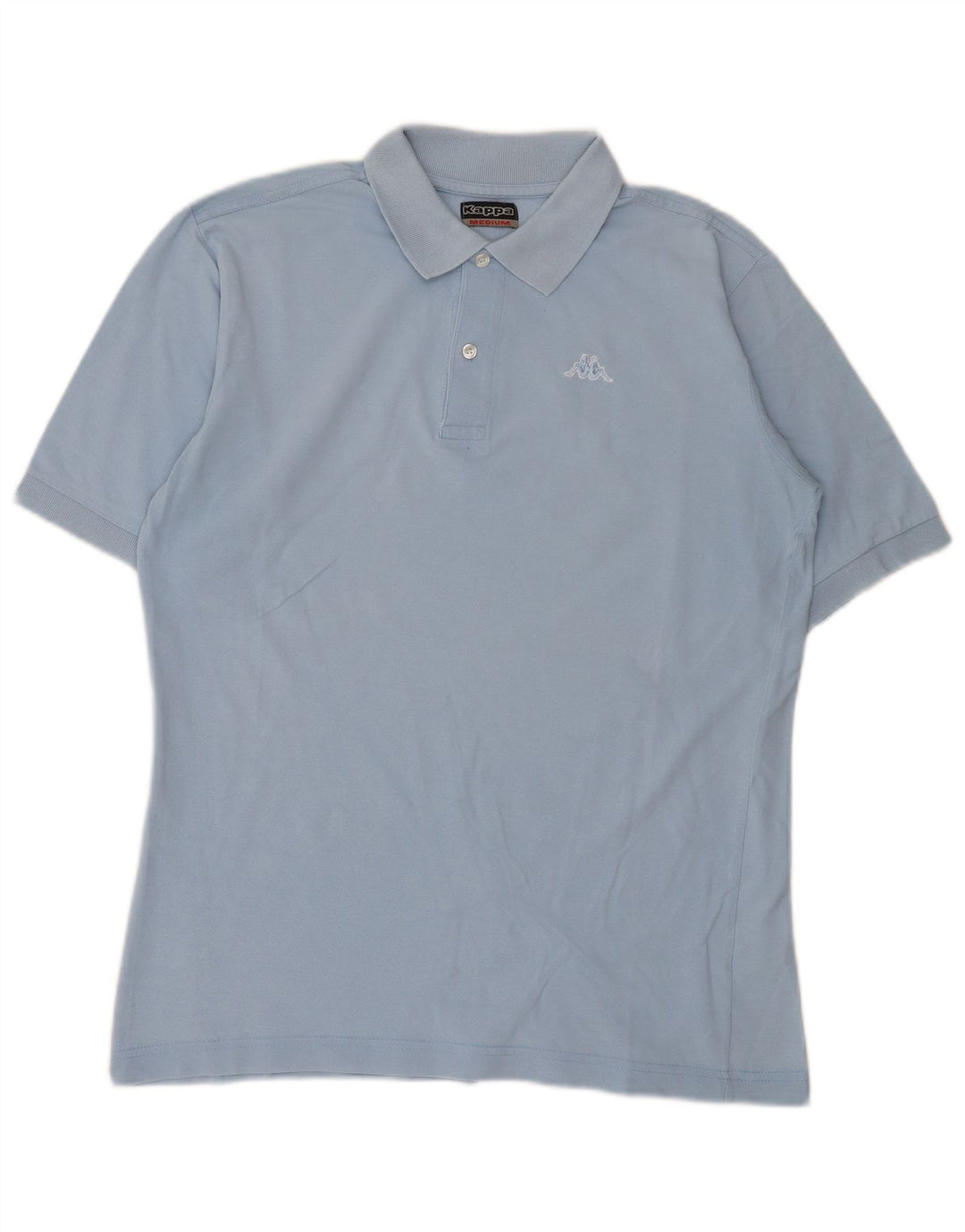 Camisa polo masculina KAPPA algodão azul médio