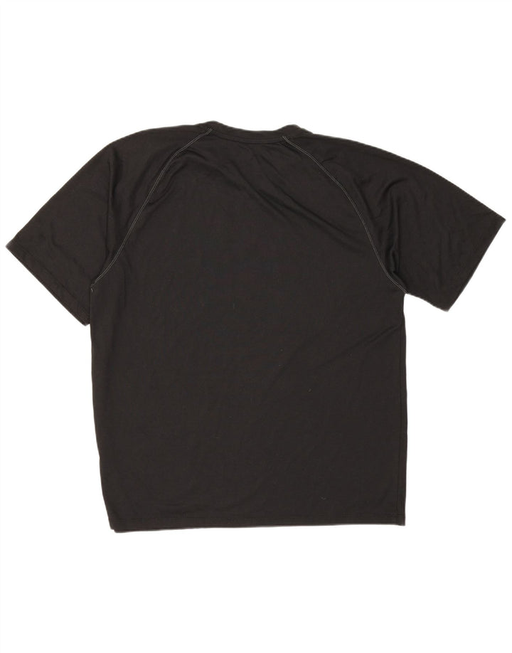 Adidas Mens UNC Pembroke Graphic Camiseta Top Grande Poliéster Preto