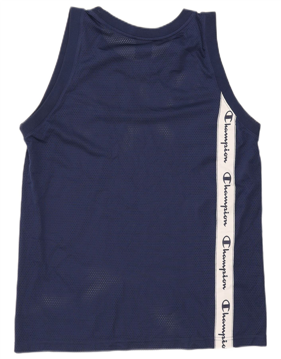 Campeão Mens Jersey Top Médio Azul Marinho Colorblock